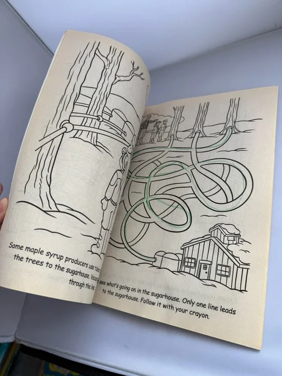 Set of 3 Nature/Farming Childrens Coloring Books- Sugarhouse Veggies Agriculture - Picture 9 of 10